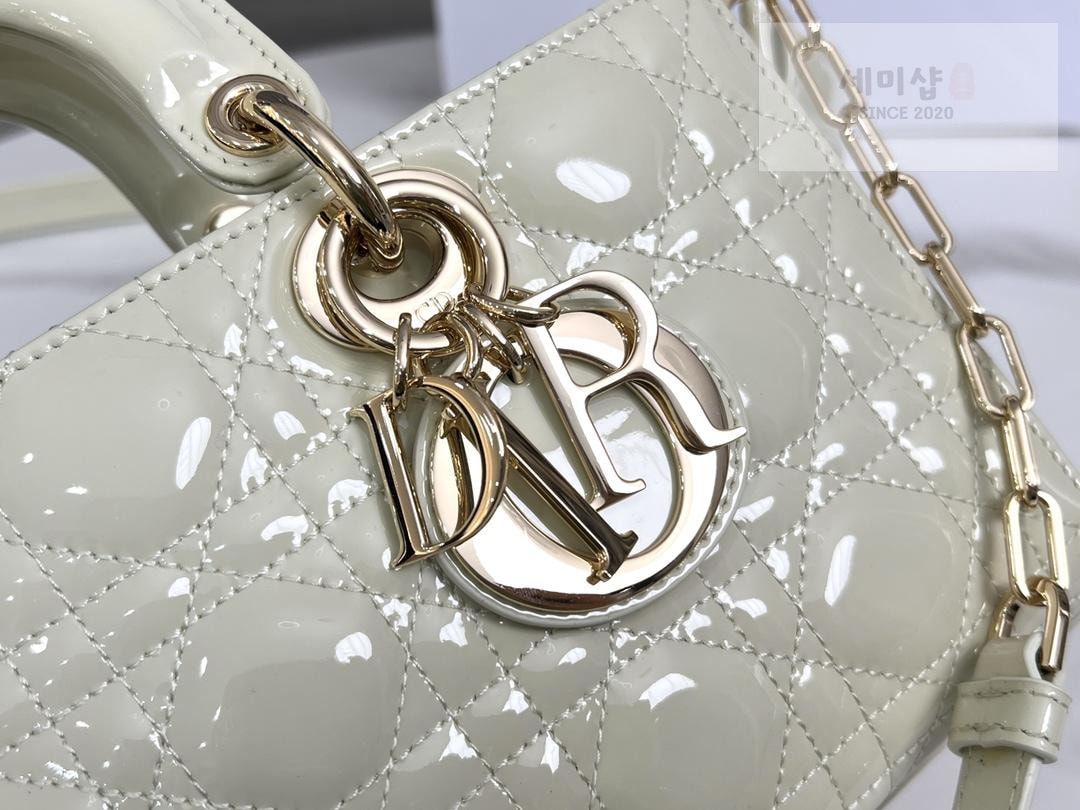 D I O R Dior Lady D-Joy Patent Bag 50번 이미지