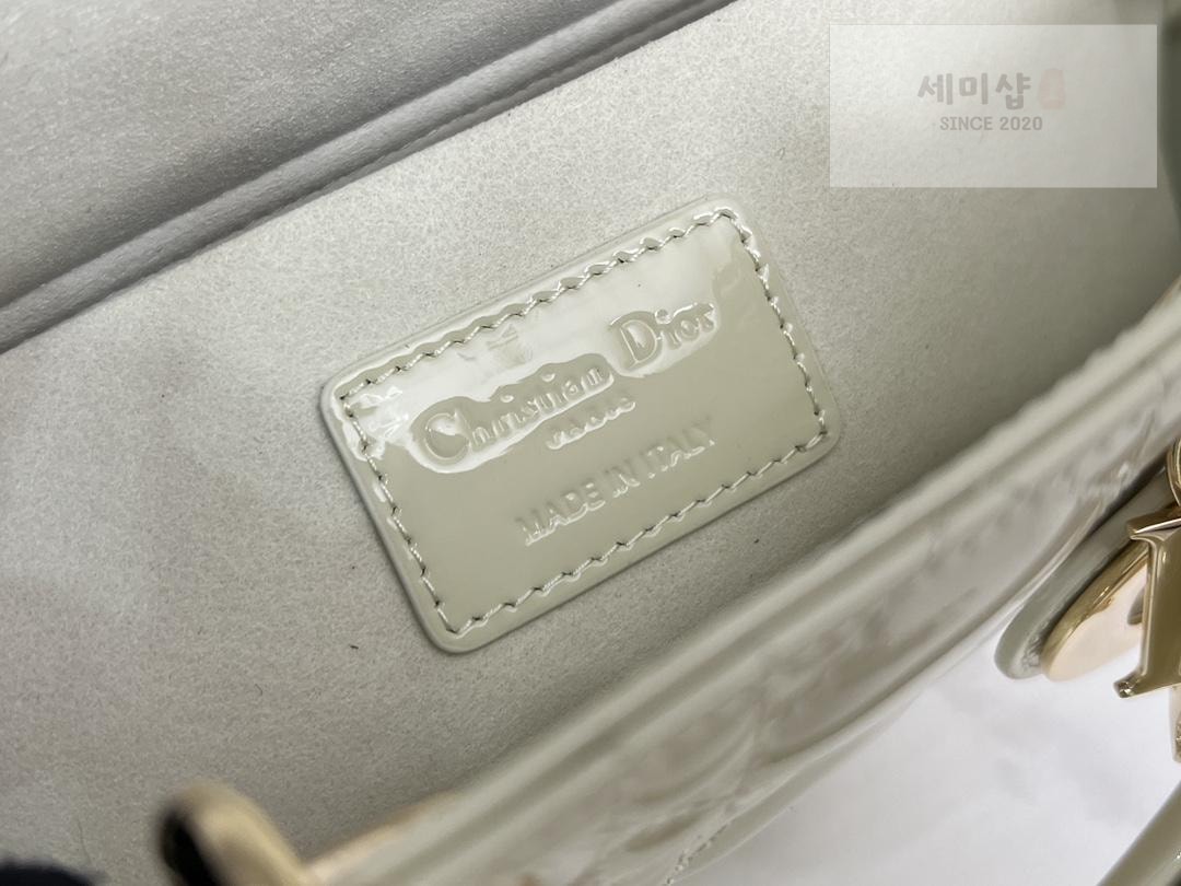 D I O R Dior Lady D-Joy Patent Bag 53번 이미지