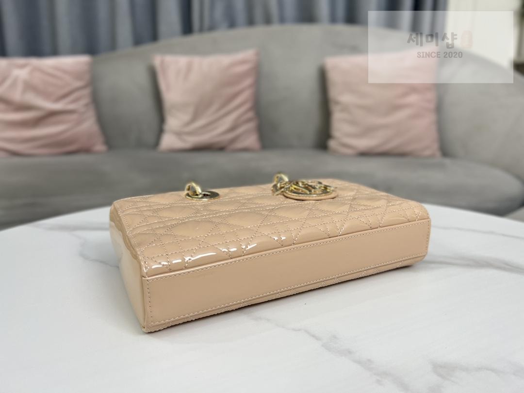 D I O R Dior Lady D-Joy Patent Bag 55번 이미지