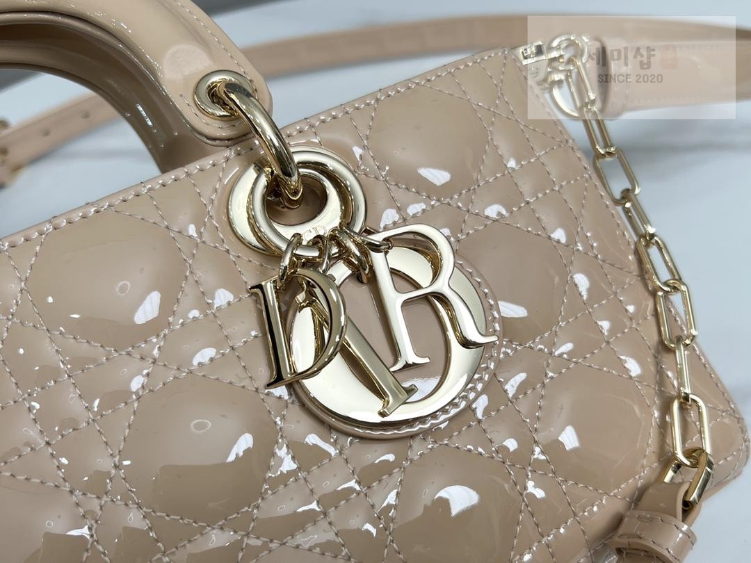 D I O R Dior Lady D-Joy Patent Bag 56번 이미지