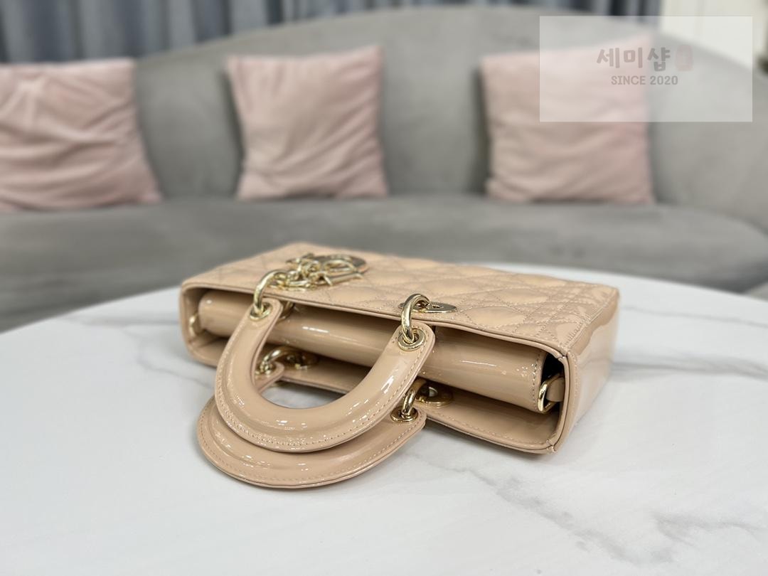 D I O R Dior Lady D-Joy Patent Bag 58번 이미지