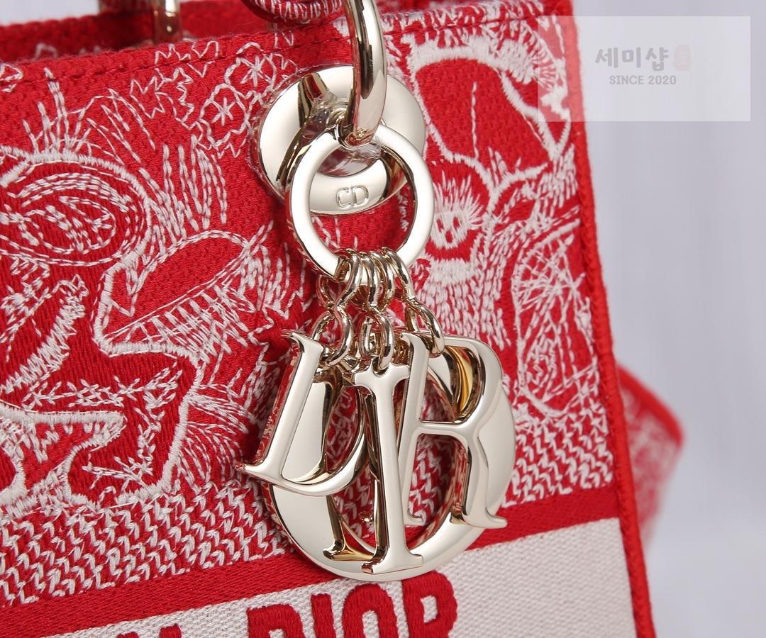D I O R Dior Lady D-Lite Medium Bag 10번 이미지