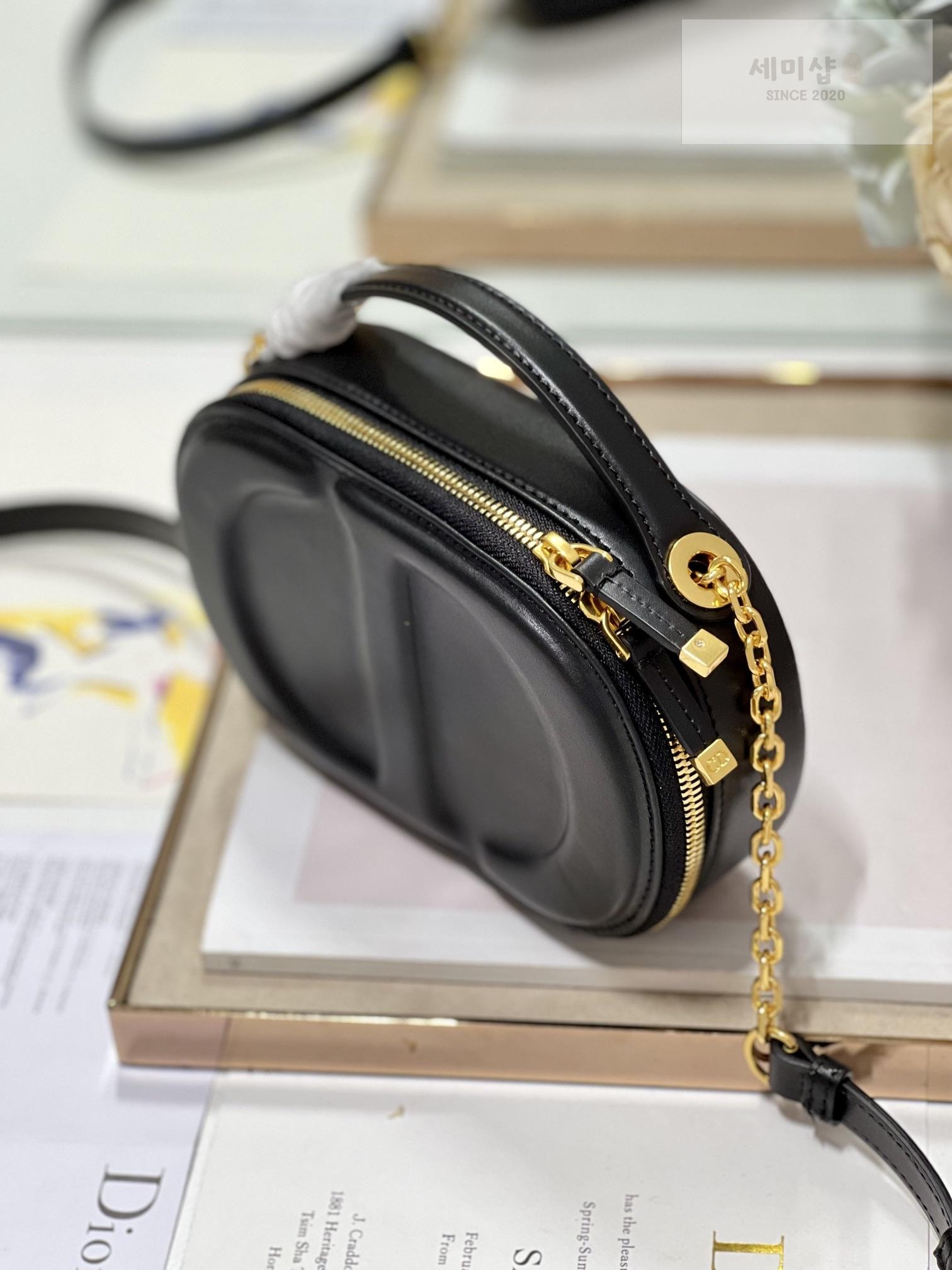 D I O R Dior Signature Oval Camera Bag 3번 이미지