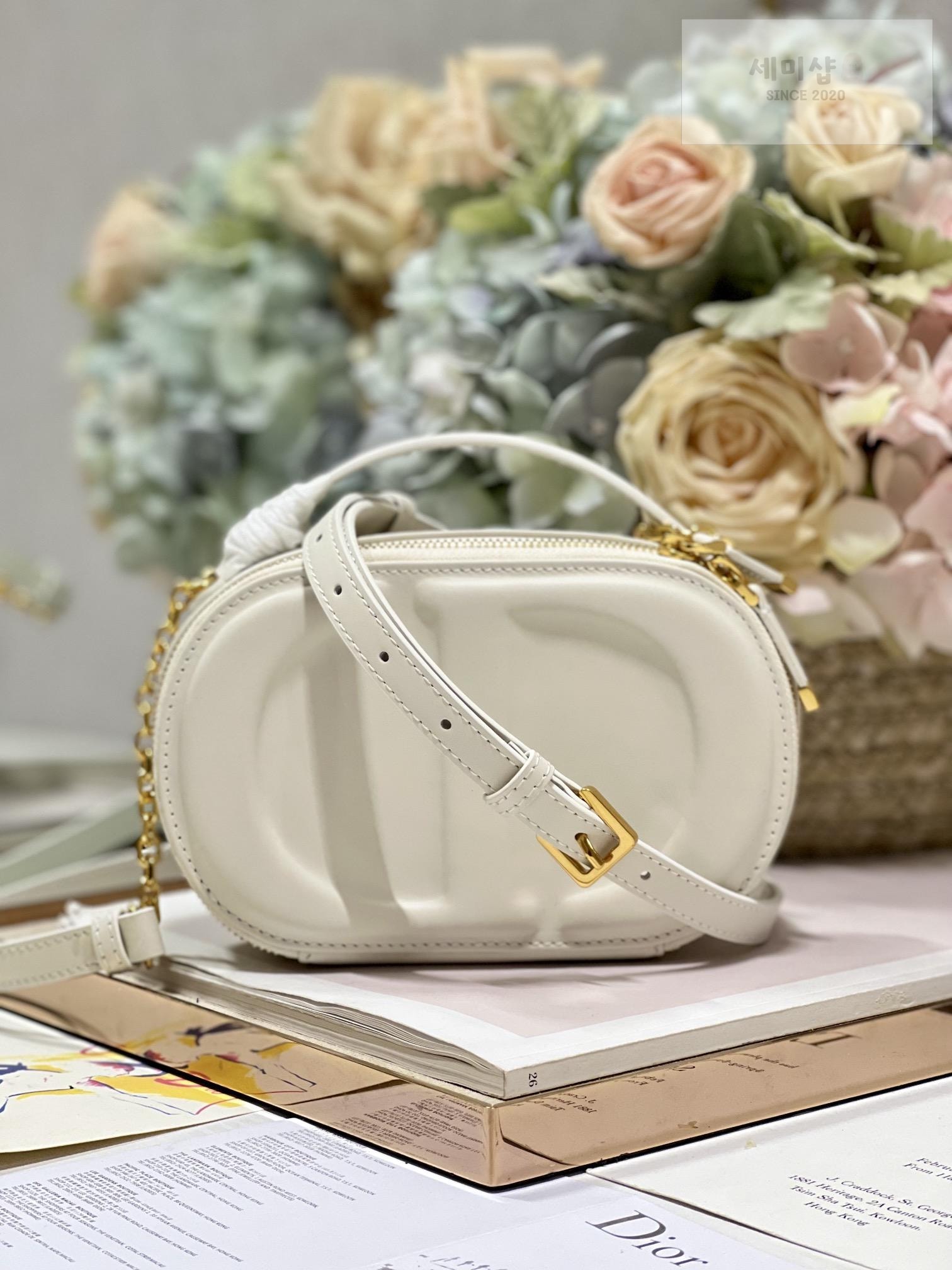 D I O R Dior Signature Oval Camera Bag 8번 이미지