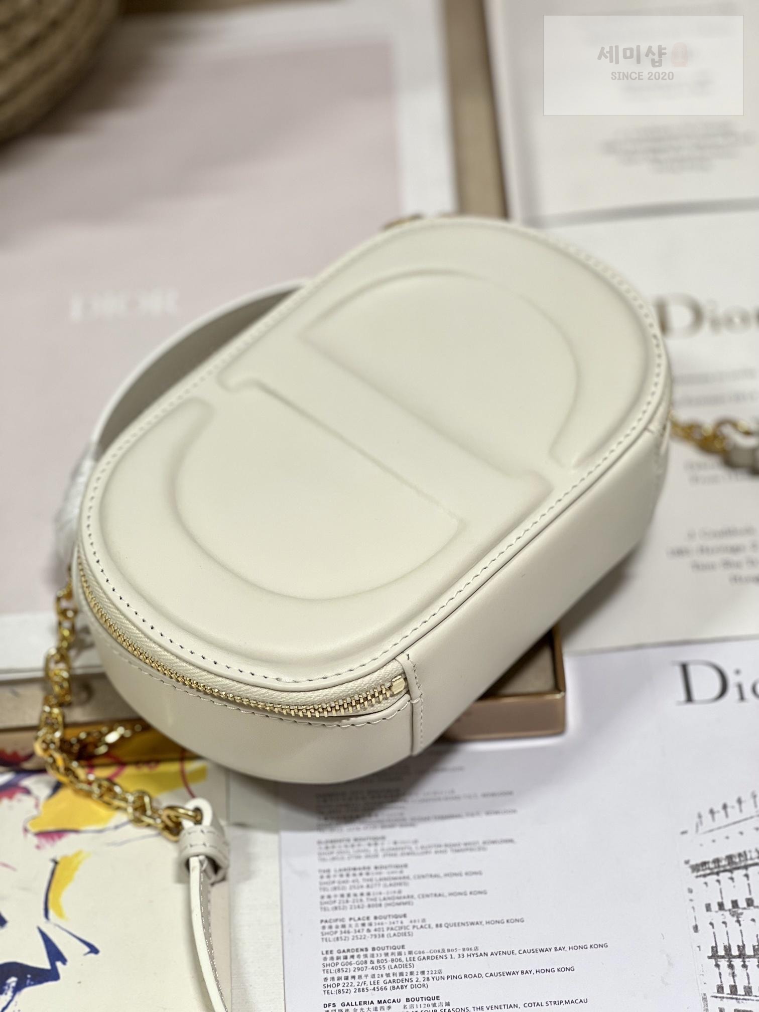 D I O R Dior Signature Oval Camera Bag 11번 이미지
