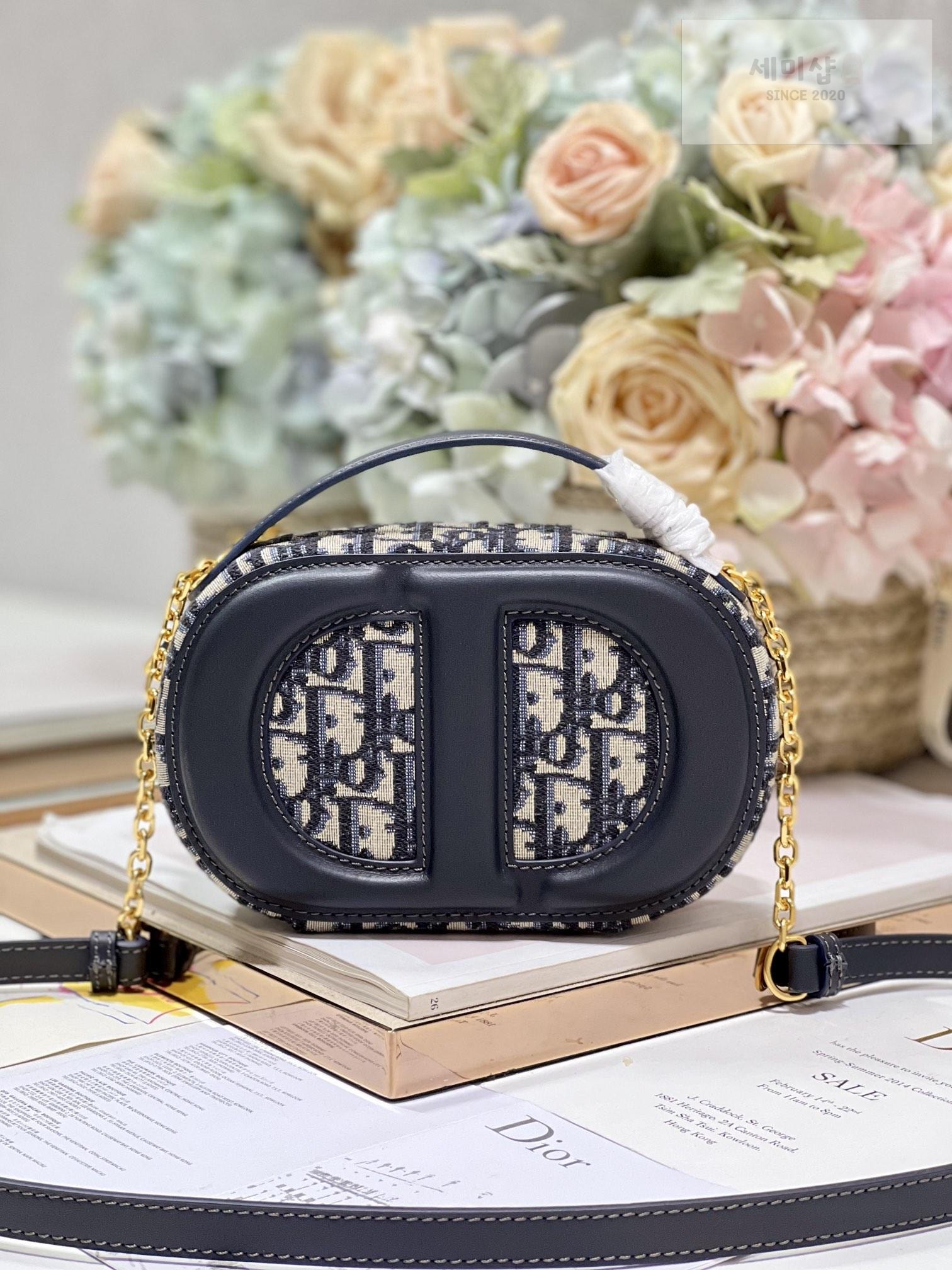 D I O R Dior Signature Oval Camera Bag 15번 이미지