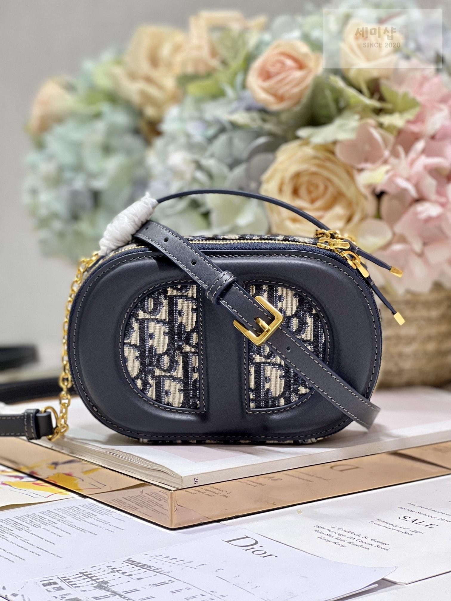 D I O R Dior Signature Oval Camera Bag 16번 이미지