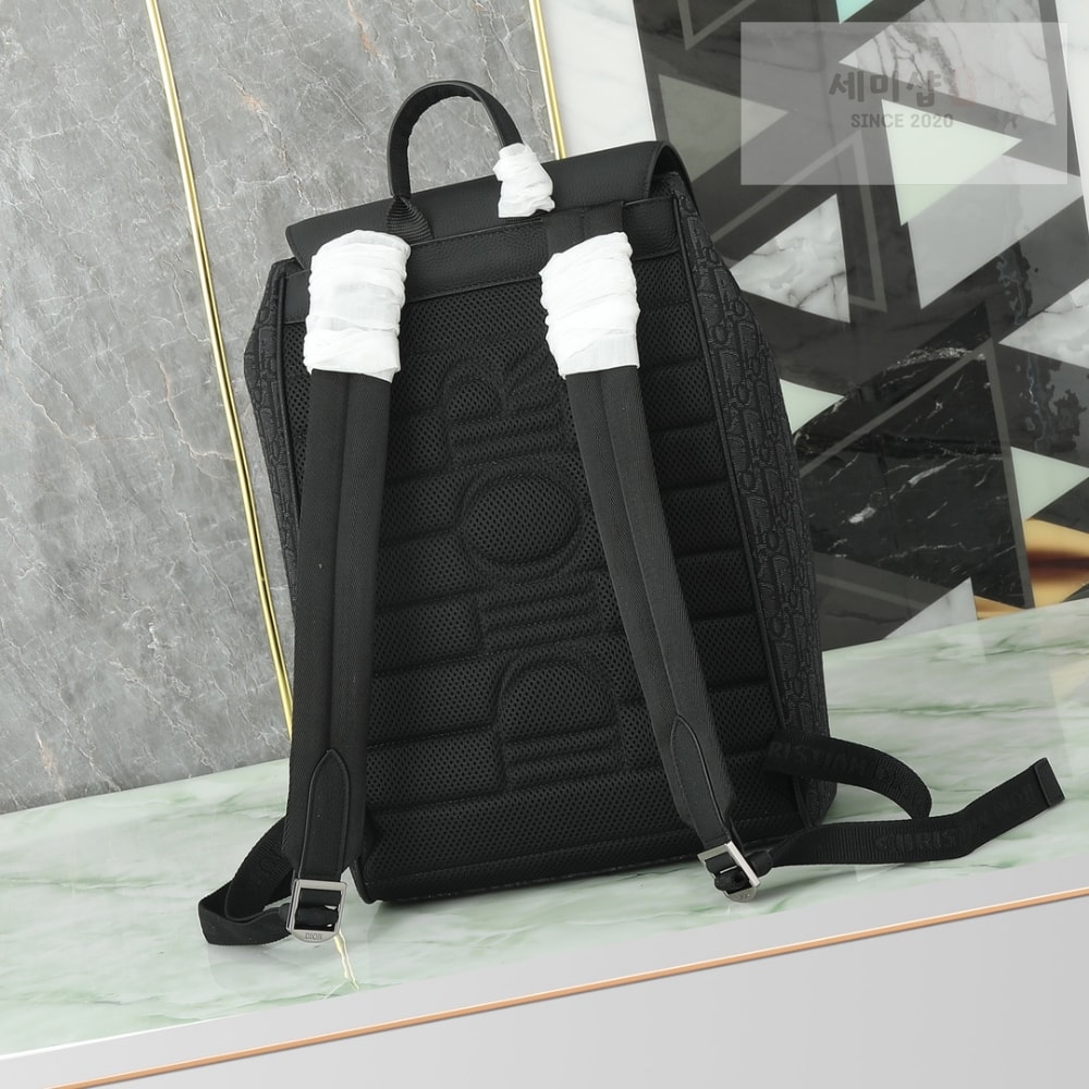 D I O R Saddle Backpack With Flap Bag 9번 이미지