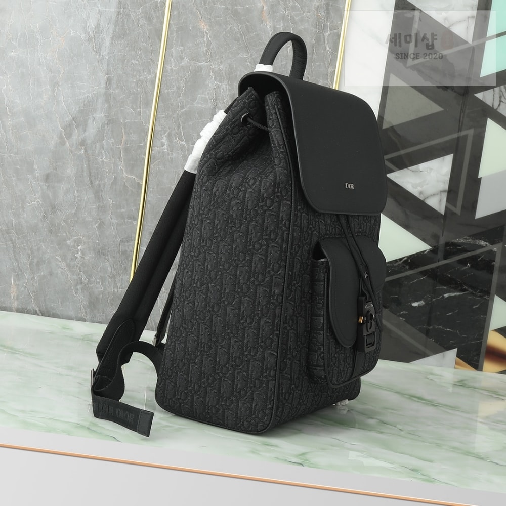 D I O R Saddle Backpack With Flap Bag 2번 이미지