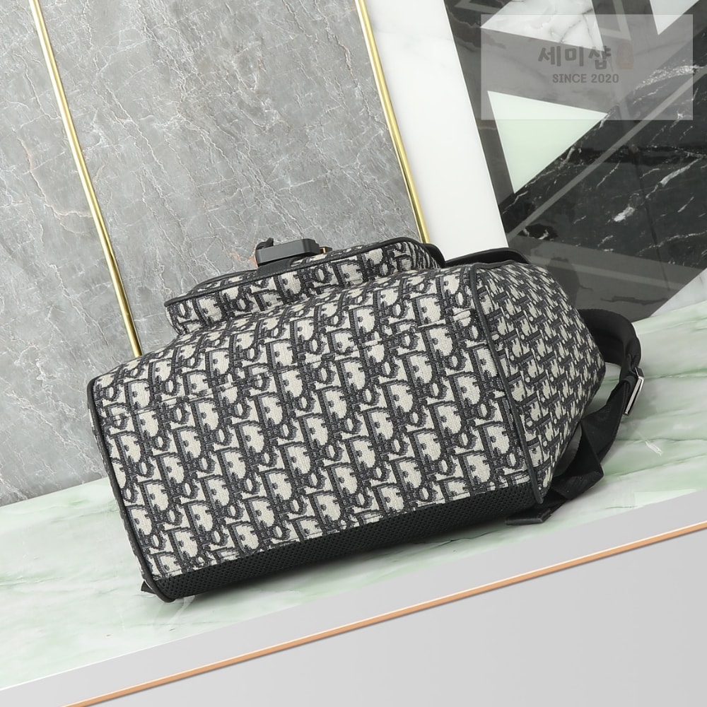 D I O R Saddle Backpack With Flap Bag 4번 이미지
