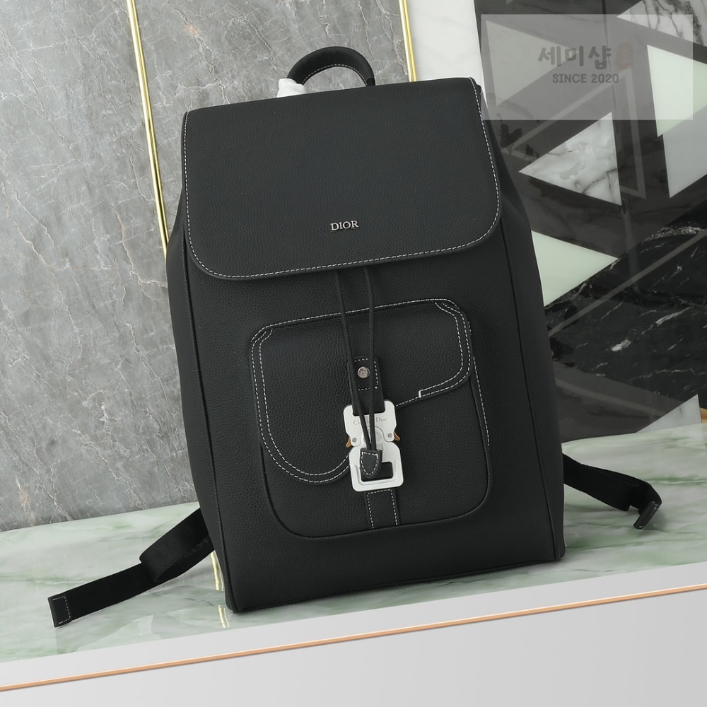 D I O R Saddle Backpack With Flap Bag 7번 이미지