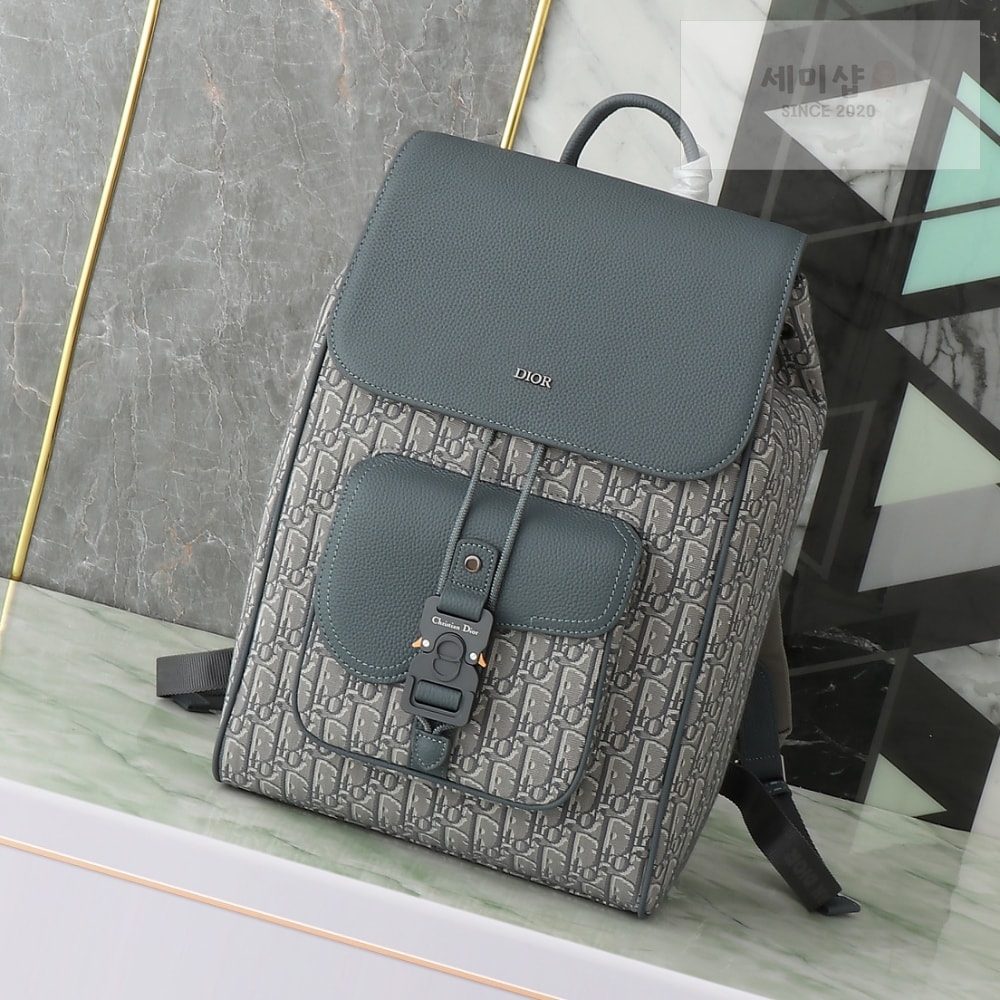 D I O R Saddle Backpack With Flap Bag 1번 이미지