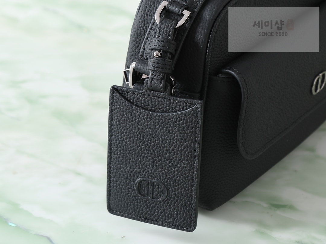 D I O R 디올 CD Icon 지퍼 메신저백 블랙 Bag 5번 이미지