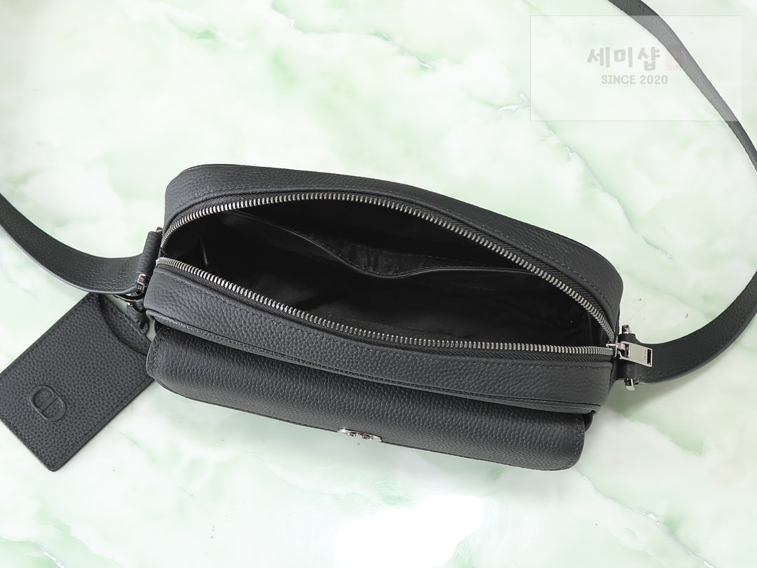 D I O R 디올 CD Icon 지퍼 메신저백 블랙 Bag 7번 이미지