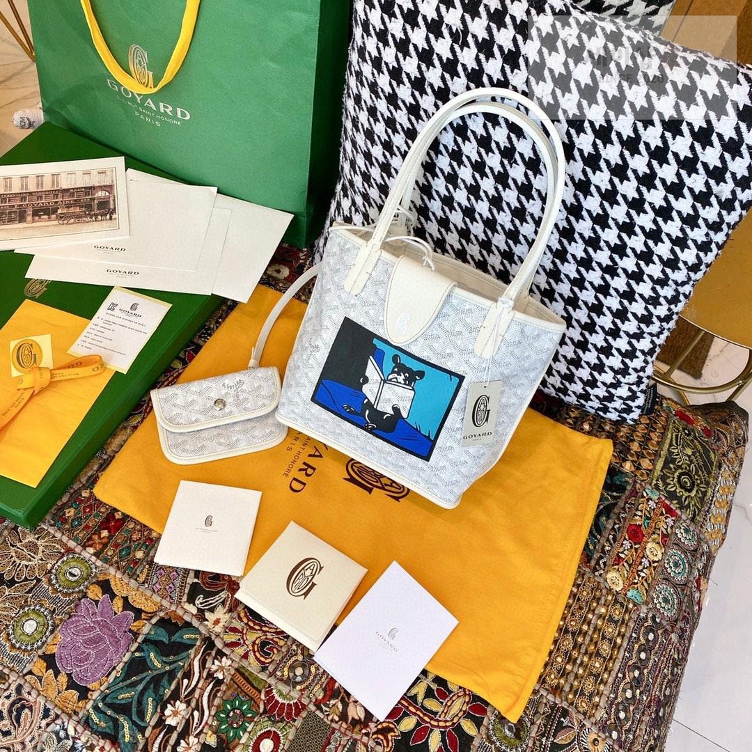 G O Y A R D Goyard Anjou Mini Bulldog Macaje Bag 32번 이미지
