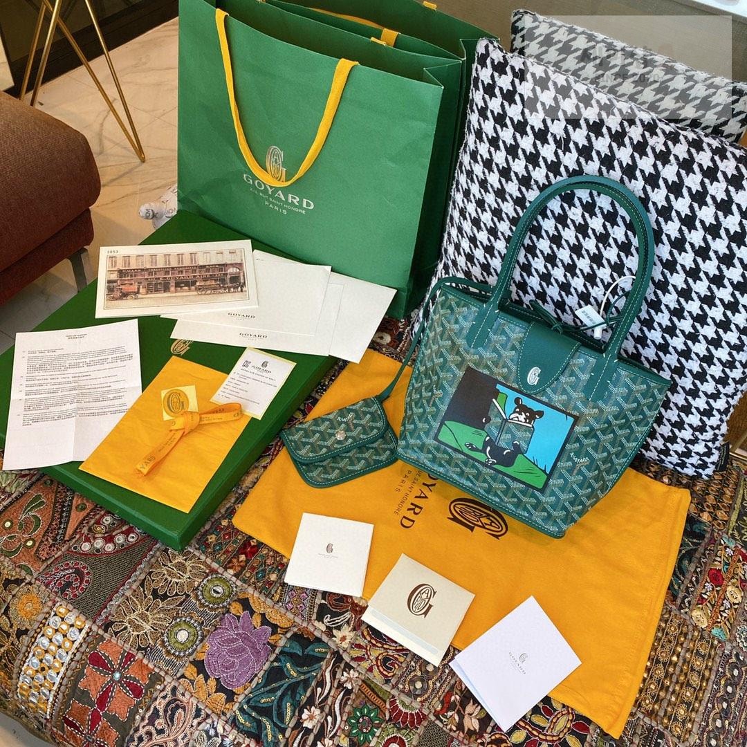 G O Y A R D Goyard Anjou Mini Bulldog Macaje Bag 7번 이미지
