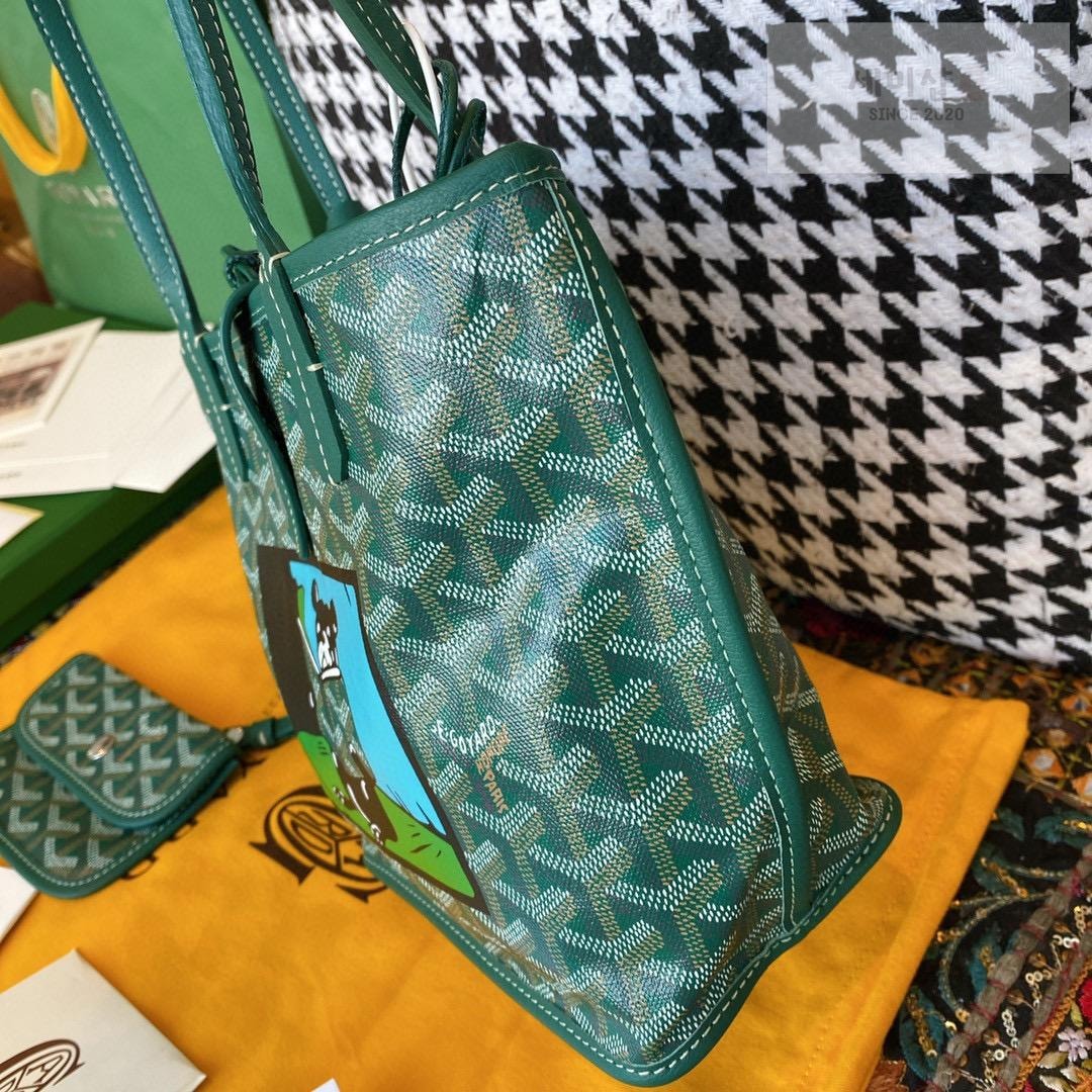 G O Y A R D Goyard Anjou Mini Bulldog Macaje Bag 35번 이미지