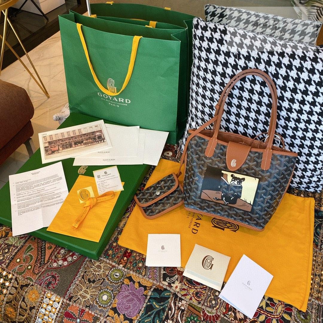 G O Y A R D Goyard Anjou Mini Bulldog Macaje Bag 12번 이미지
