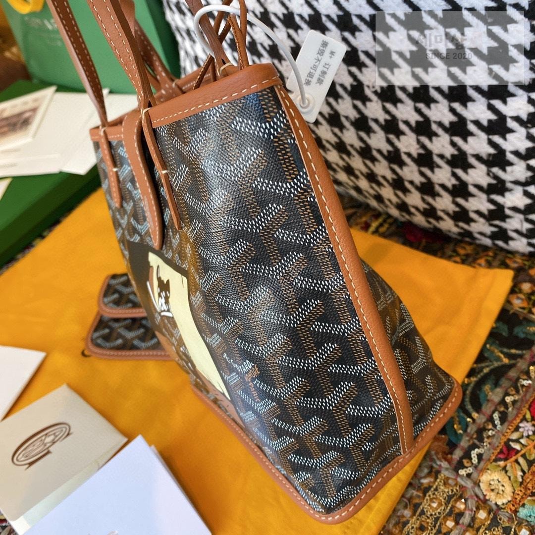G O Y A R D Goyard Anjou Mini Bulldog Macaje Bag 14번 이미지