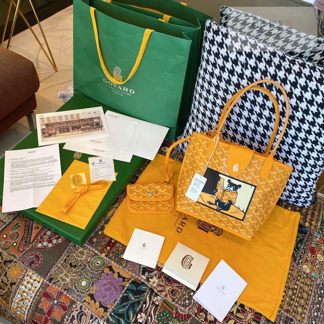 G O Y A R D Goyard Anjou Mini Bulldog Macaje Bag 19번 이미지