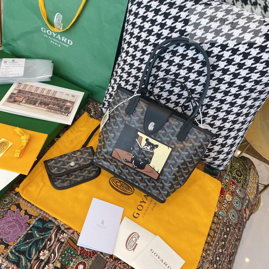 G O Y A R D Goyard Anjou Mini Bulldog Macaje Bag 24번 이미지