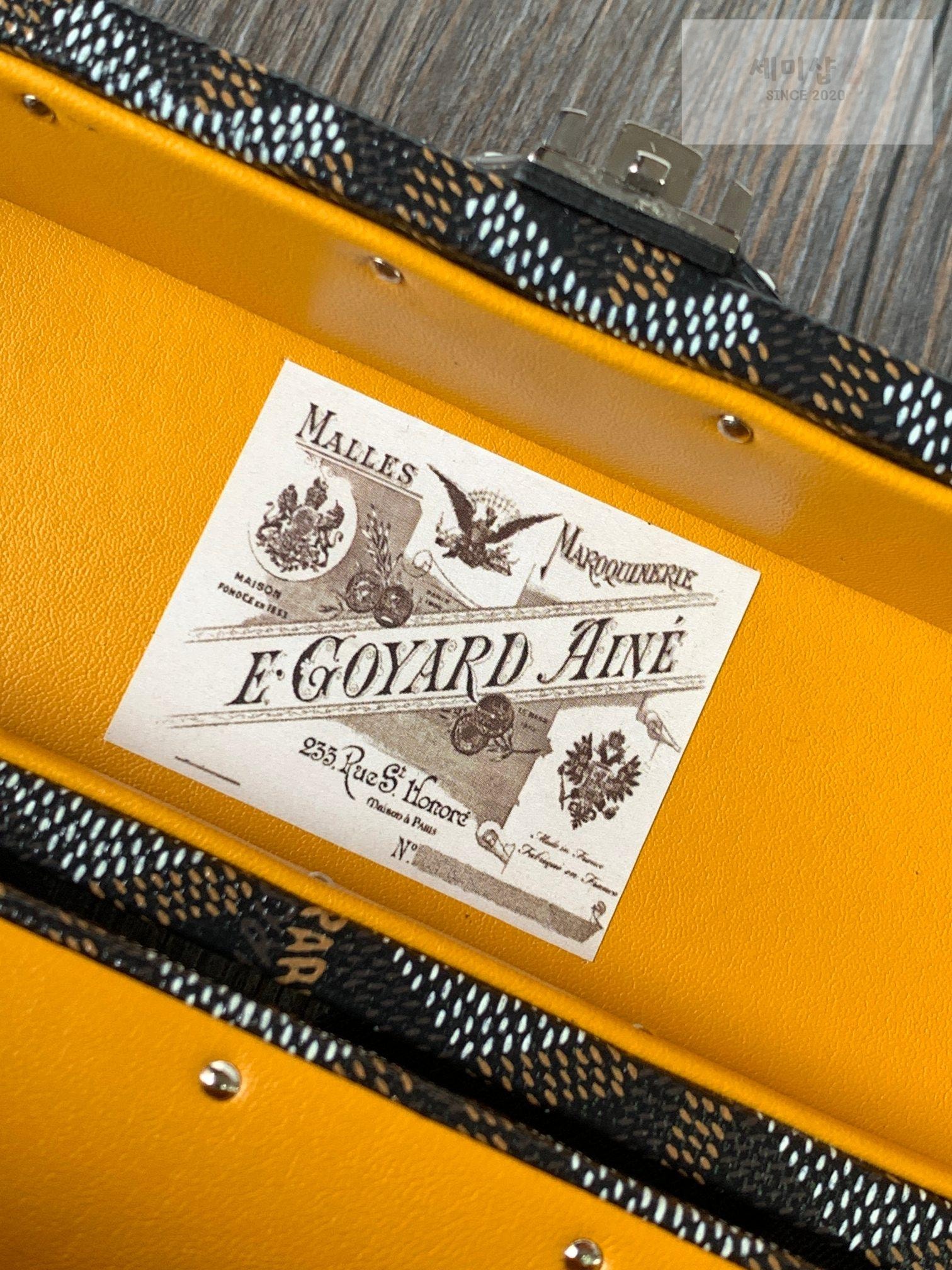 G O Y A R D Goyard Cassette Trunk Bag 13번 이미지