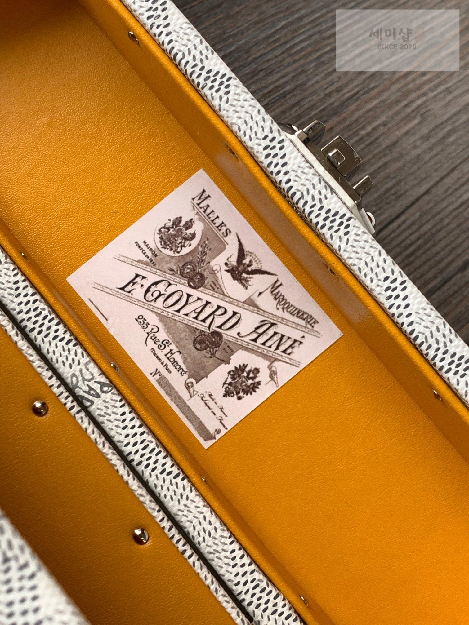 G O Y A R D Goyard Cassette Trunk Bag 84번 이미지