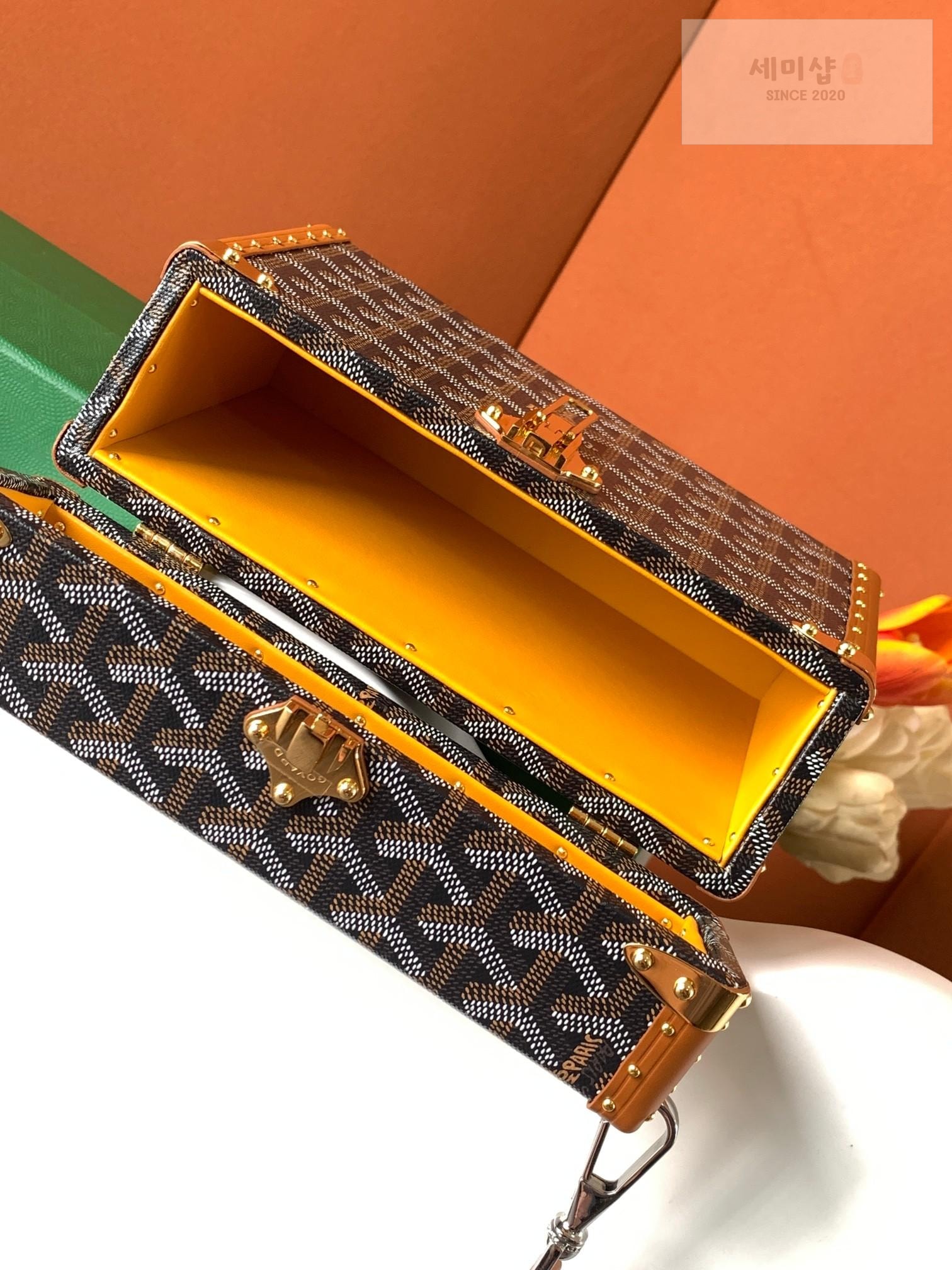 G O Y A R D Goyard Cassette Trunk Bag 47번 이미지