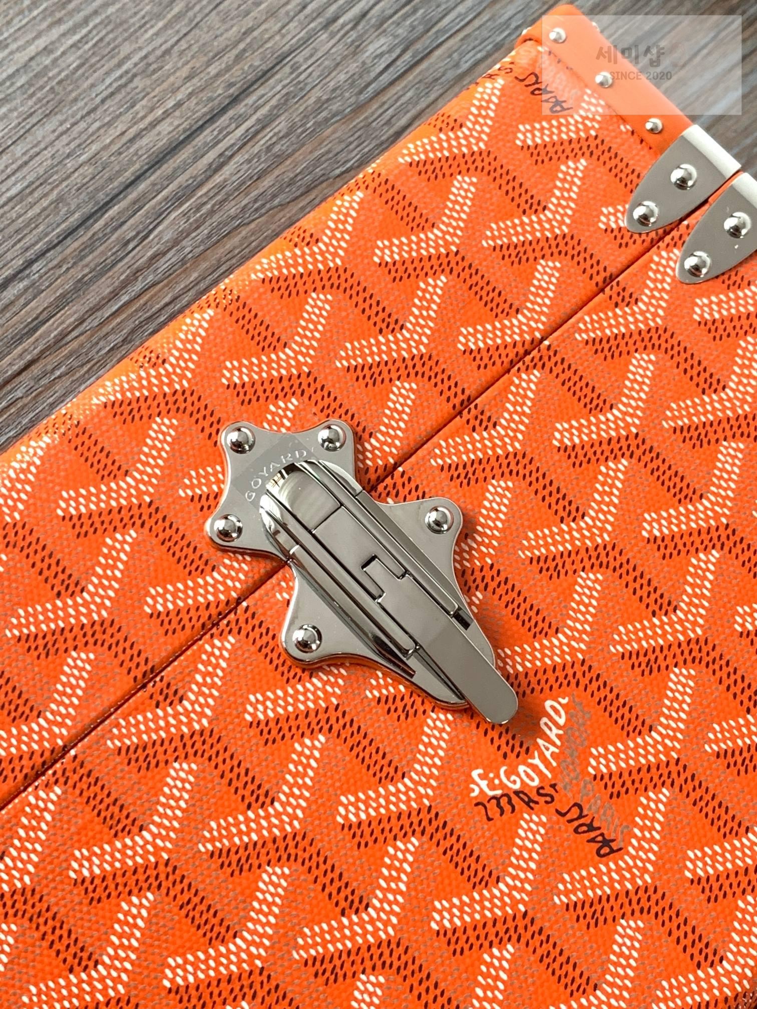 G O Y A R D Goyard Cassette Trunk Bag 52번 이미지