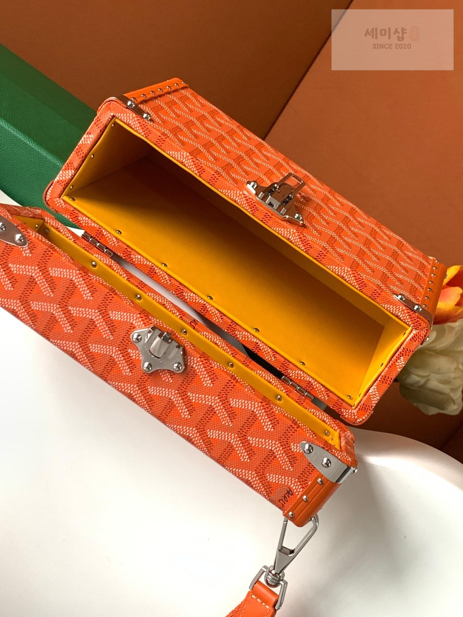 G O Y A R D Goyard Cassette Trunk Bag 55번 이미지