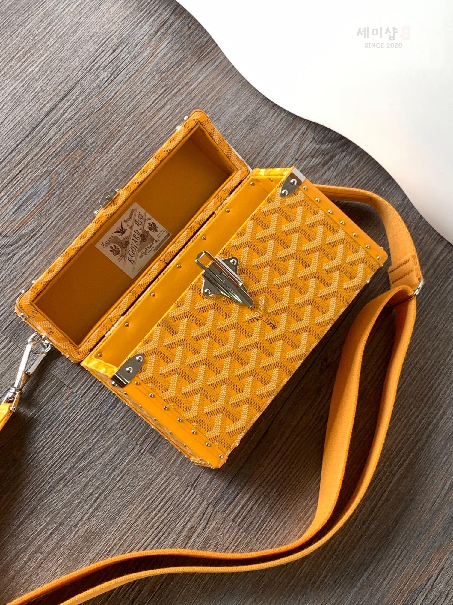 G O Y A R D Goyard Cassette Trunk Bag 62번 이미지