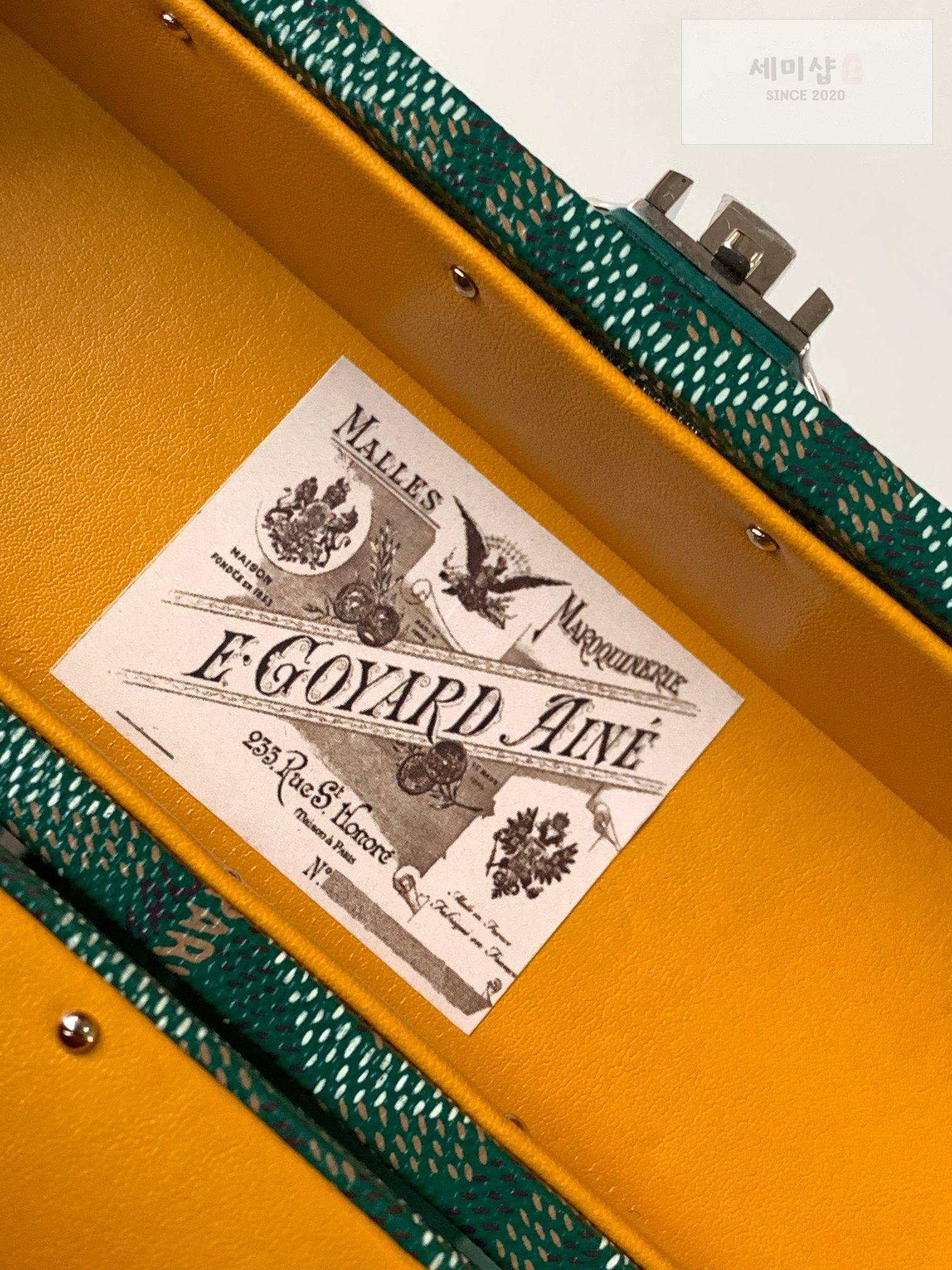 G O Y A R D Goyard Cassette Trunk Bag 77번 이미지