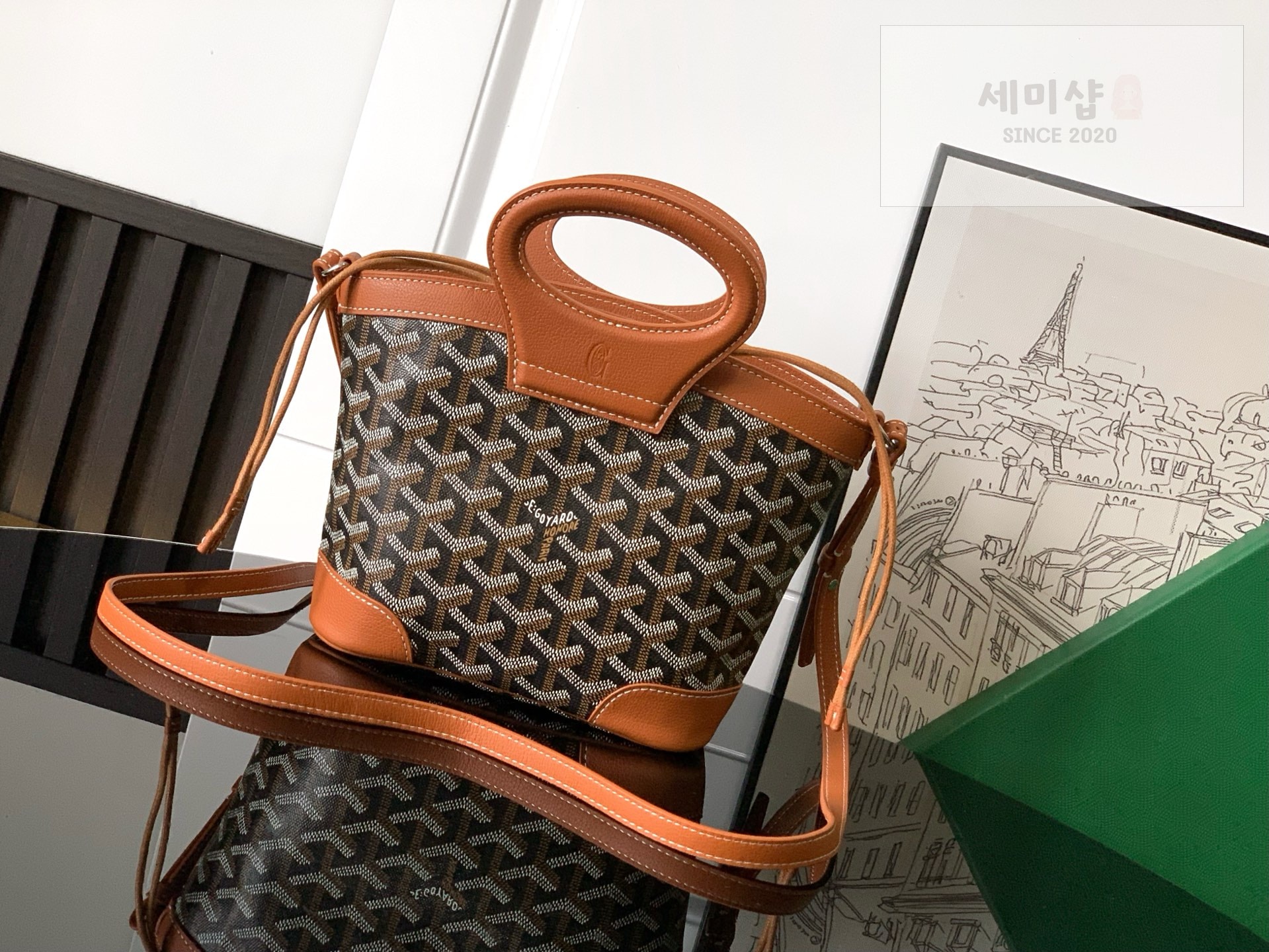 G O Y A R D 고야드 미니 벨루가 " 10 Color " 탄(브라운) Bag 3번 이미지