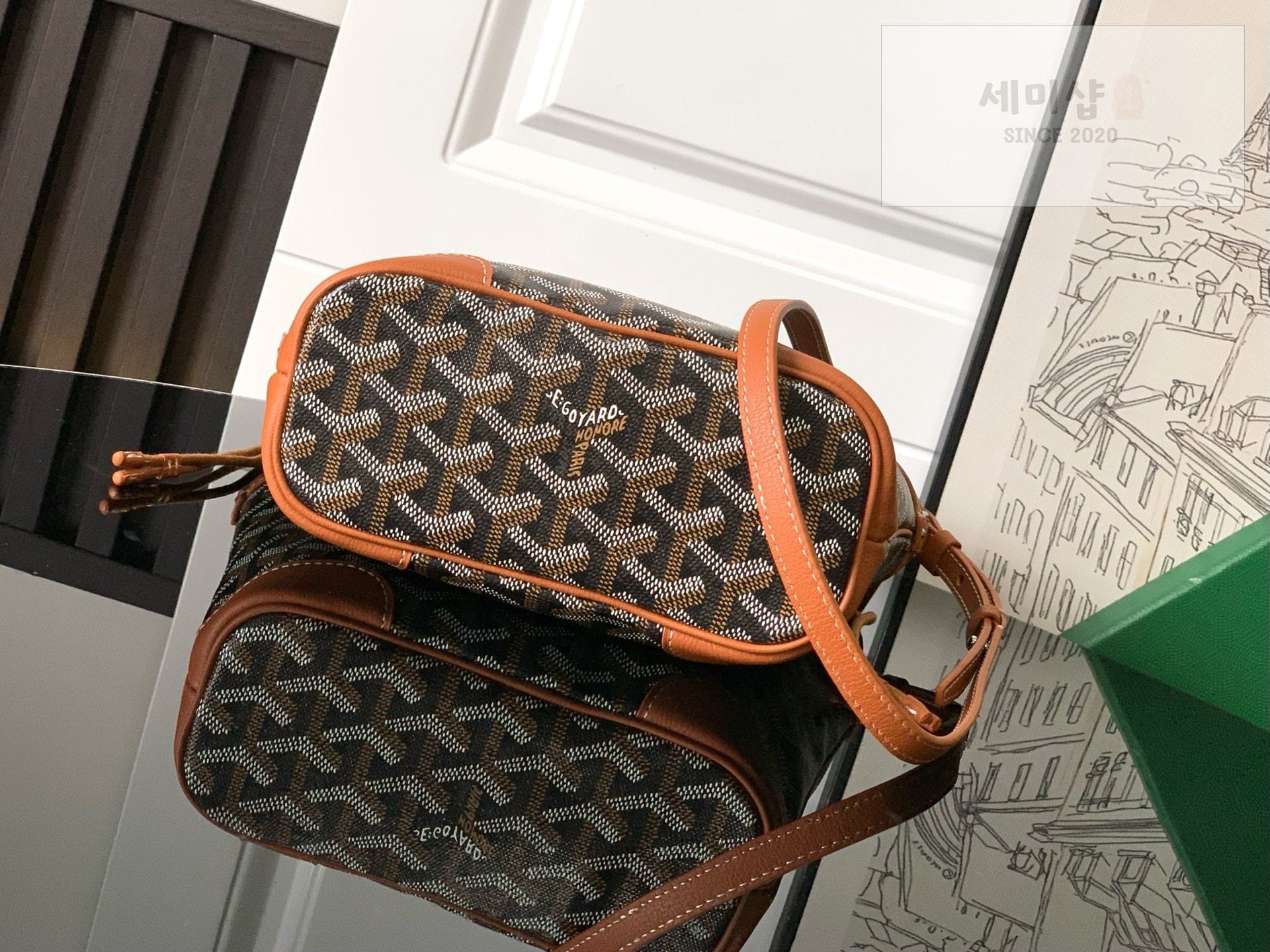 G O Y A R D 고야드 미니 벨루가 " 10 Color " 탄(브라운) Bag 5번 이미지