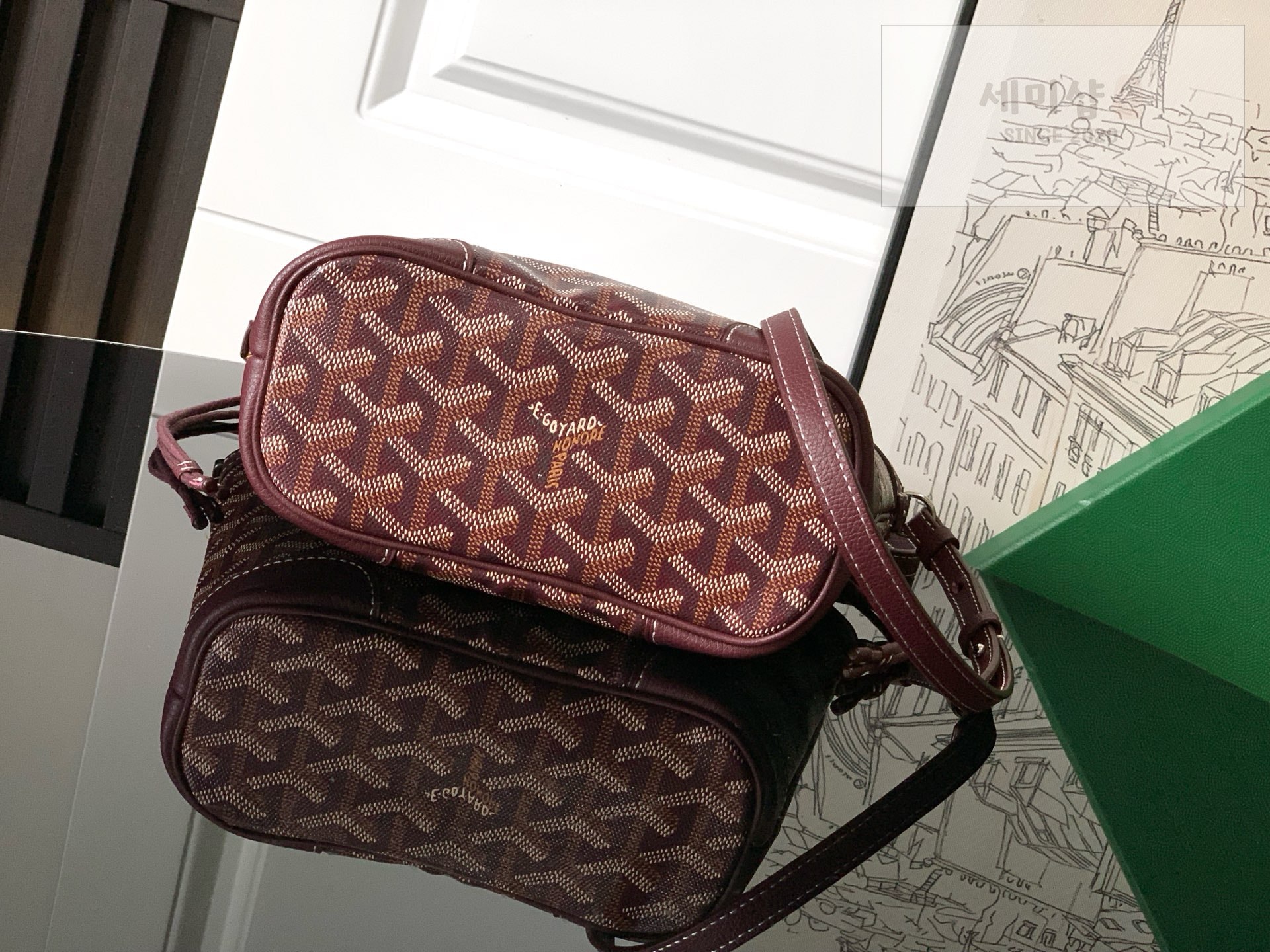 G O Y A R D 고야드 미니 벨루가 " 10 Color " 탄(브라운) Bag 50번 이미지
