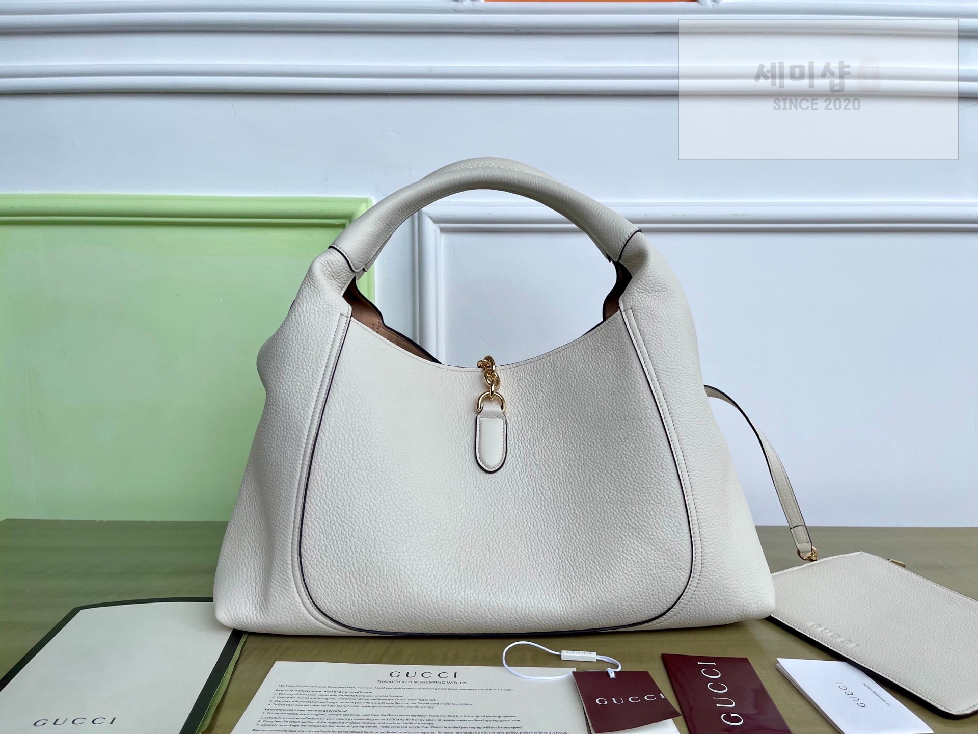Gucci 구찌 소프트비트 맥시 숄더백 화이트 Bag 2번 이미지