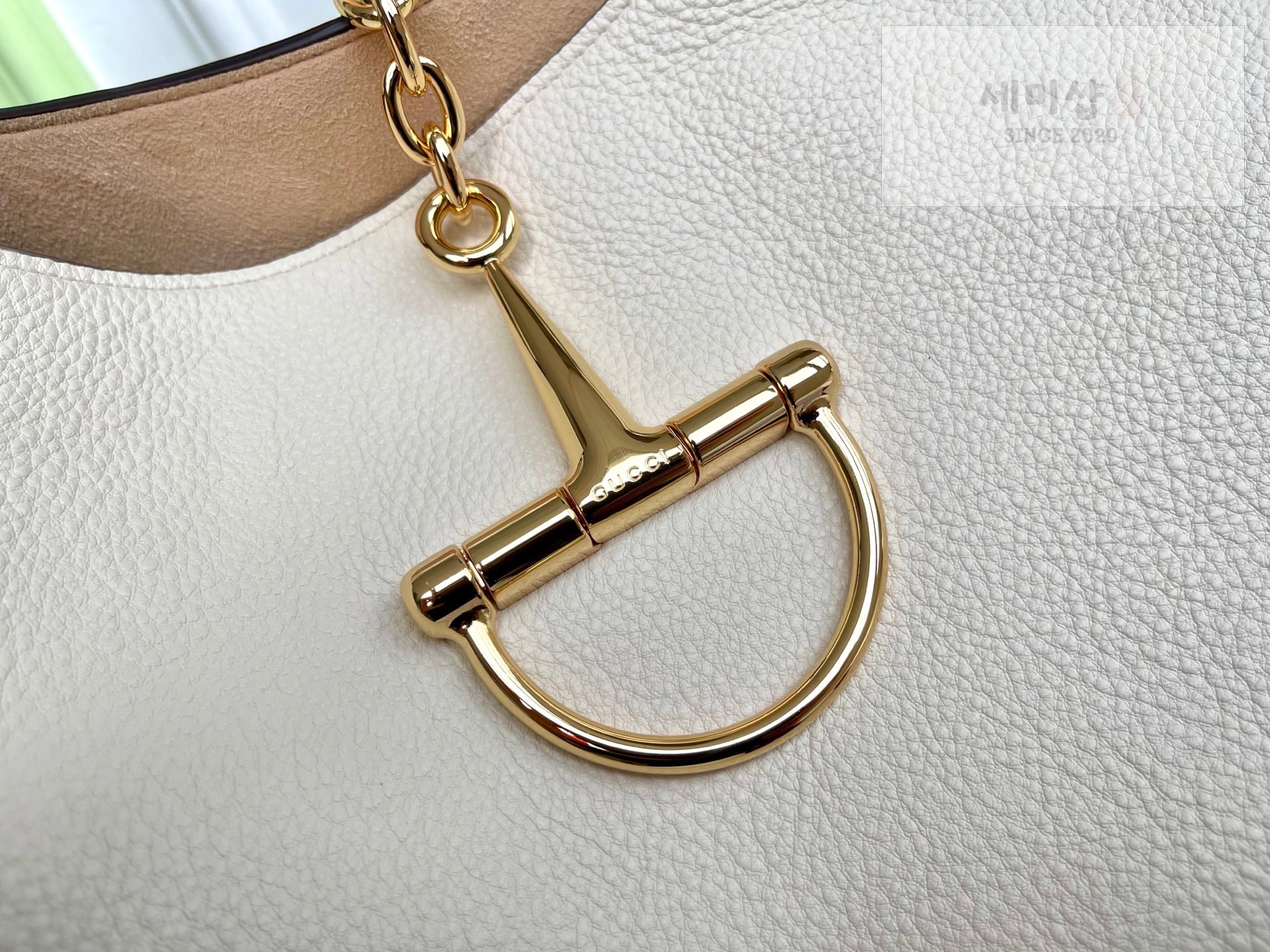 Gucci 구찌 소프트비트 맥시 숄더백 화이트 Bag 5번 이미지