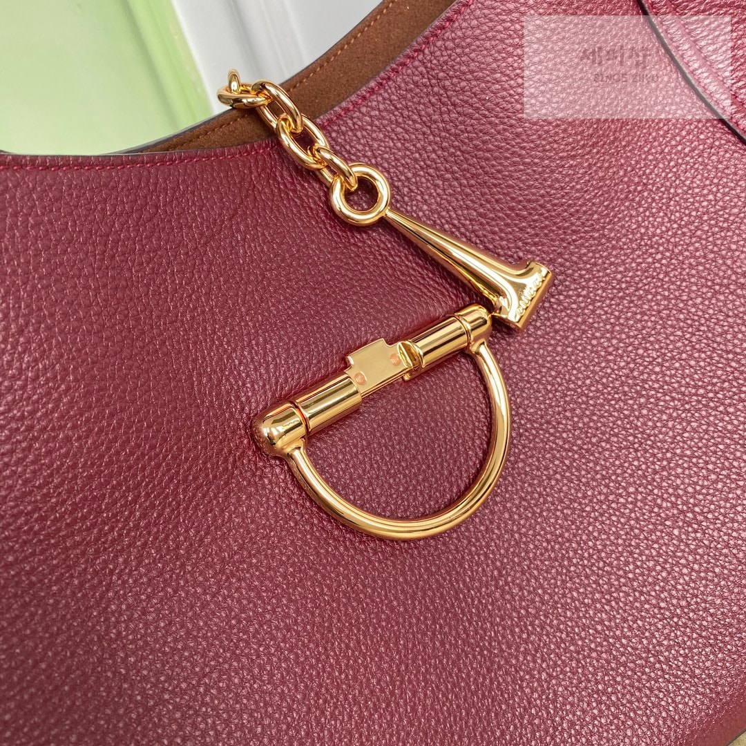 Gucci 구찌 소프트비트 맥시 숄더백 로소 앙코르 ( 버건디 ) Bag 10번 이미지