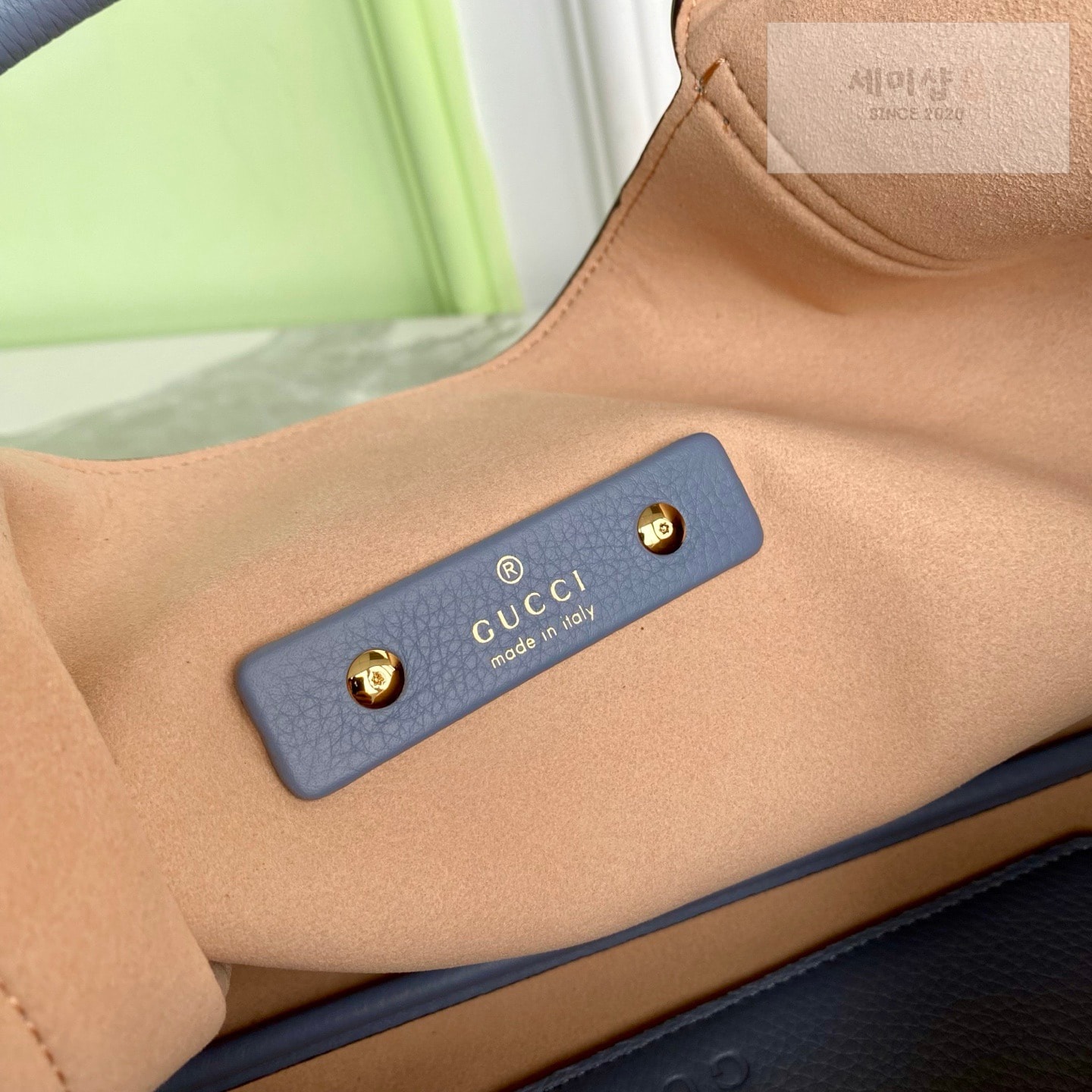 Gucci 구찌 소프트비트 맥시 숄더백 라이트 블루 Bag 10번 이미지
