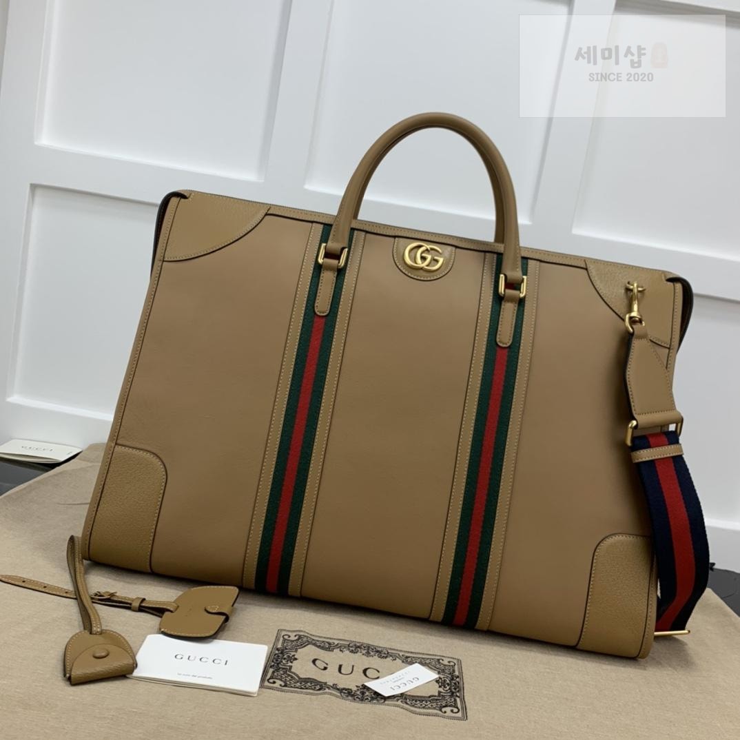Gucci Gucci Extra Double G Duffle Bag 1번 이미지