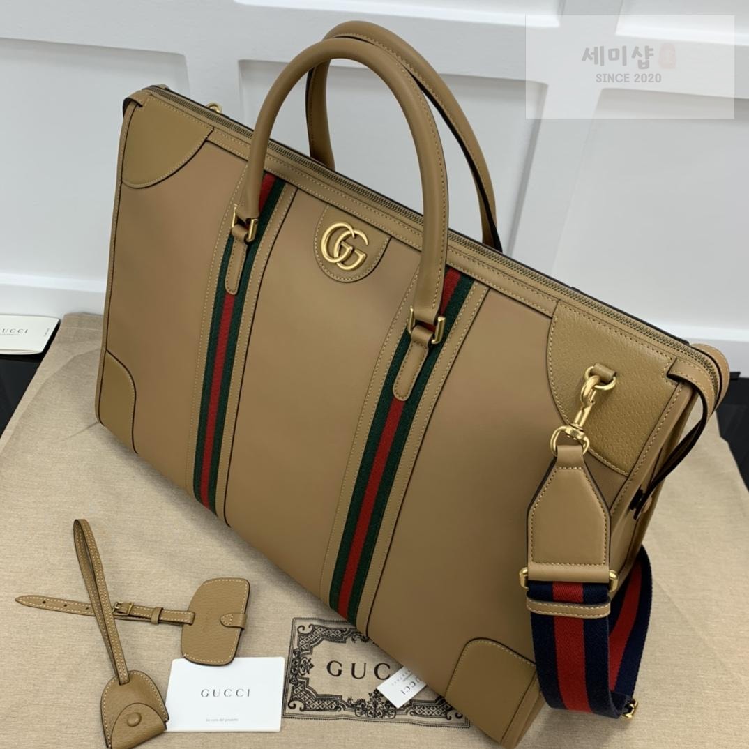 Gucci Gucci Extra Double G Duffle Bag 3번 이미지