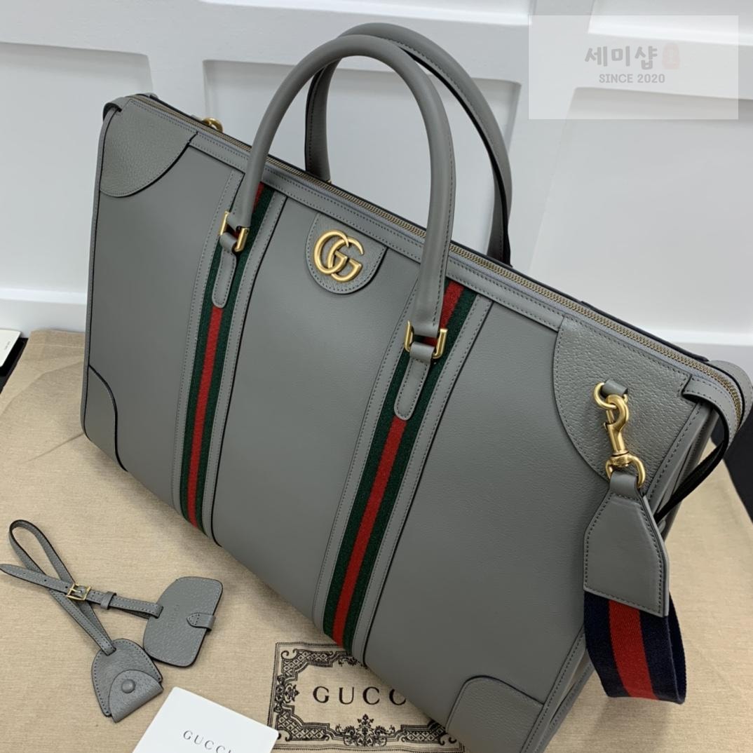 Gucci Gucci Extra Double G Duffle Bag 9번 이미지