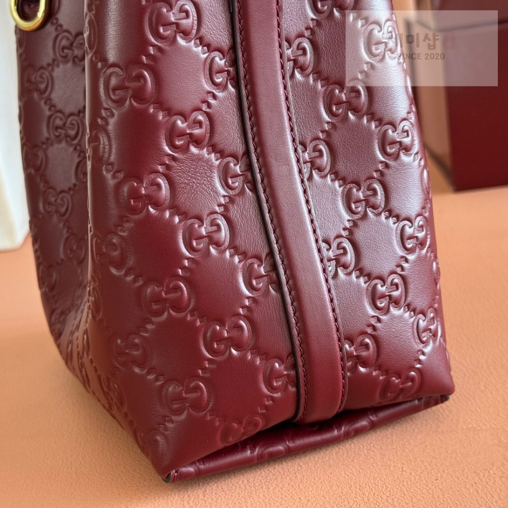 Gucci Gucci GG Emblem Bucket Bag 7번 이미지