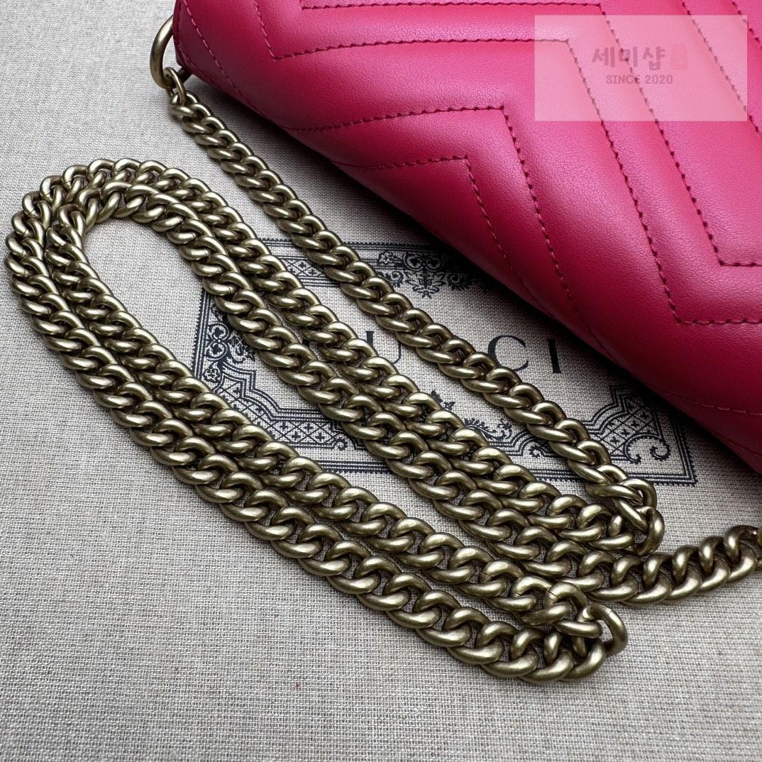 Gucci Gucci GG Marmont Matelasse Mini Chain Bag 25번 이미지