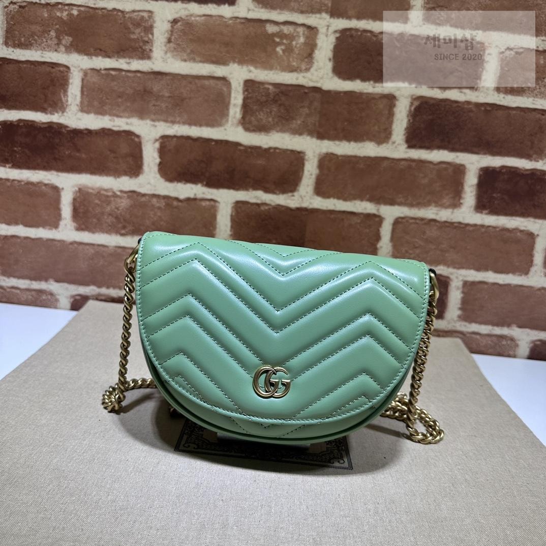 Gucci Gucci GG Marmont Matelasse Mini Chain Bag 4번 이미지