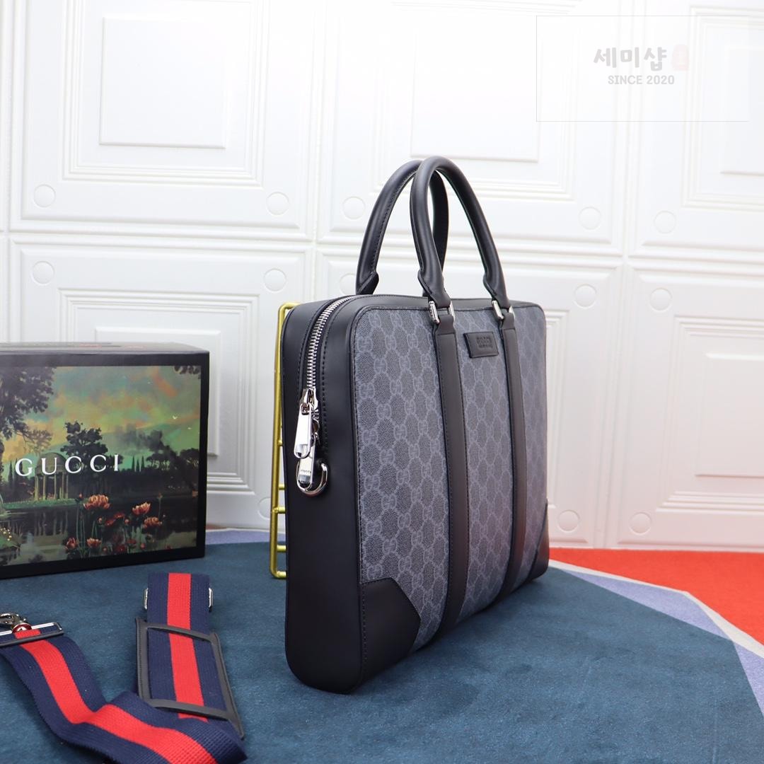Gucci Gucci GG Supreme Briefcase Bag 3번 이미지