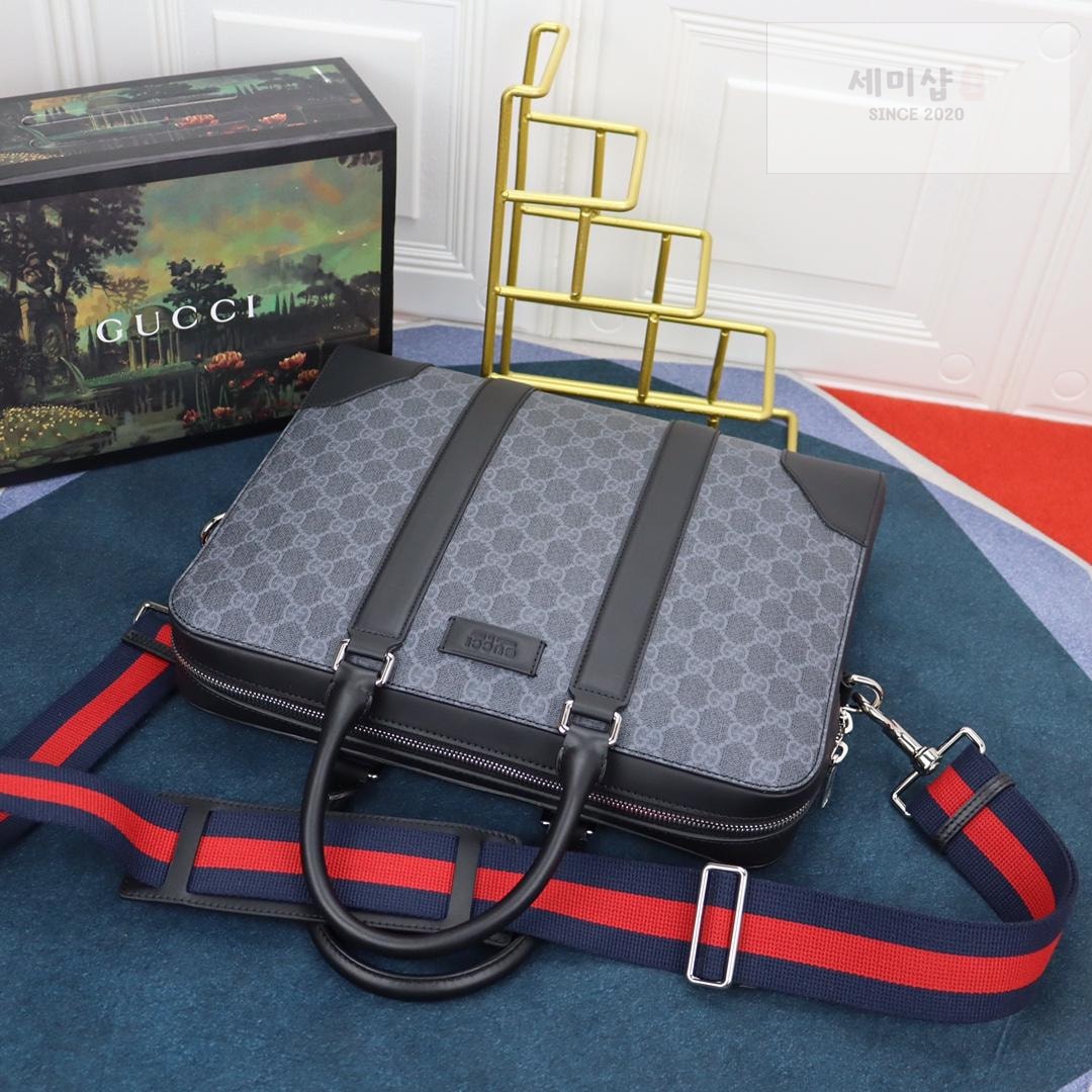 Gucci Gucci GG Supreme Briefcase Bag 13번 이미지