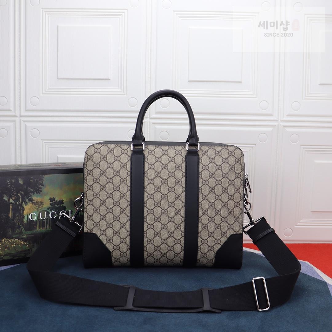 Gucci Gucci GG Supreme Briefcase Bag 7번 이미지