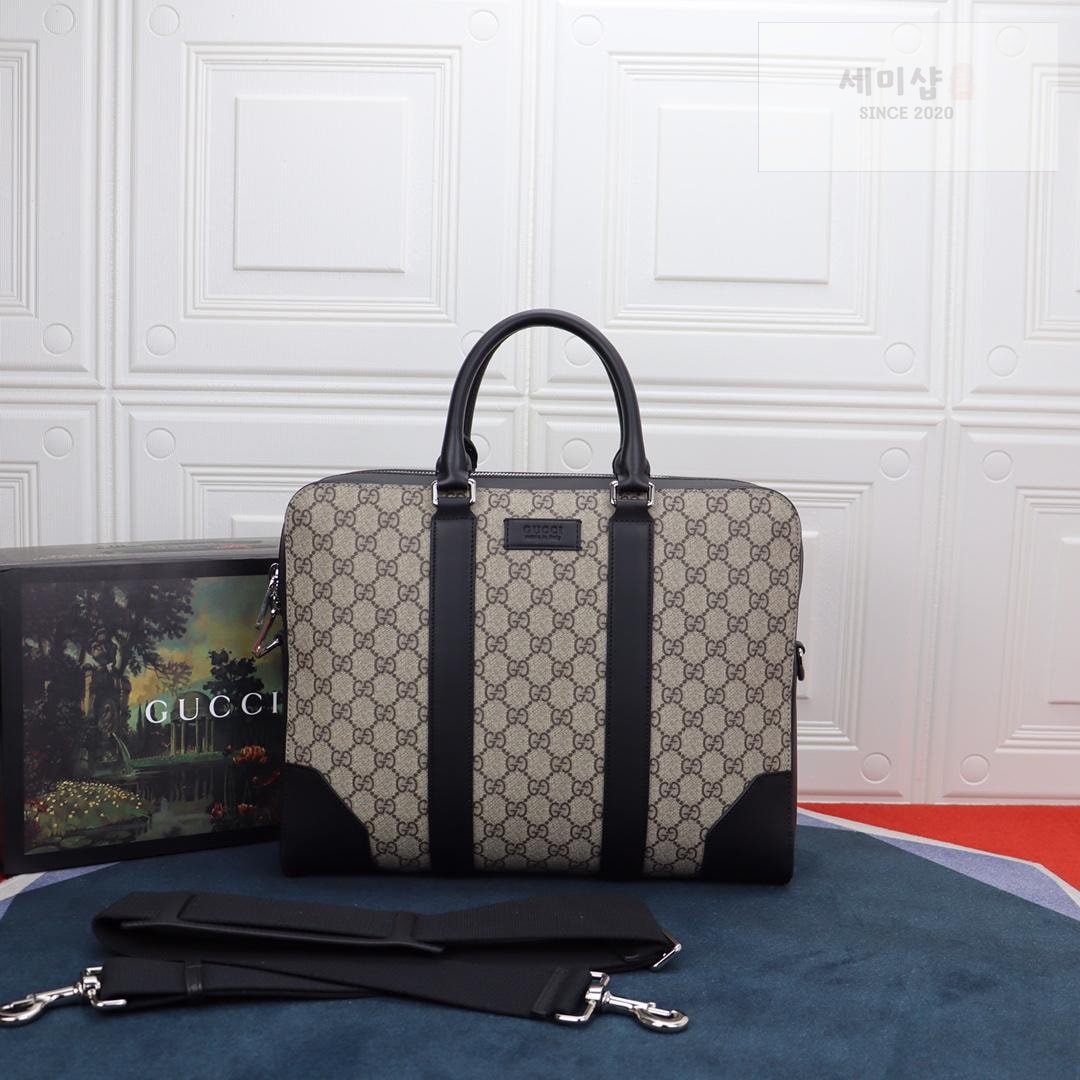 Gucci Gucci GG Supreme Briefcase Bag 8번 이미지