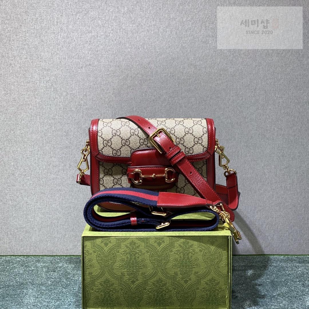 Gucci Gucci Horsebit 1955 Mini Bag 9번 이미지